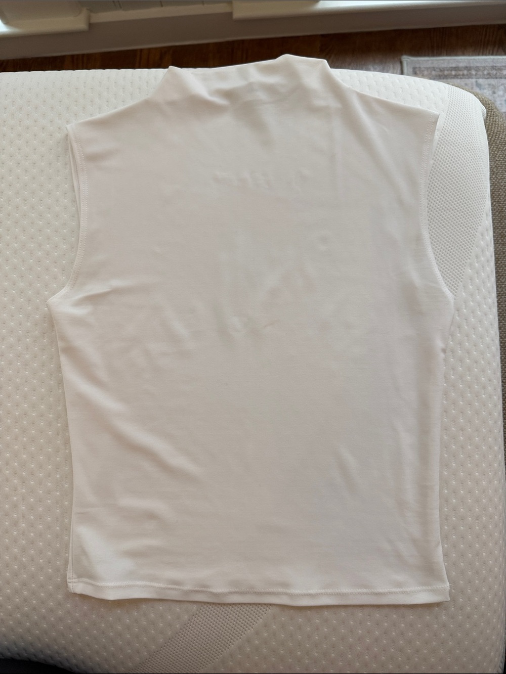 Aritzia Wilfred Sheer White Tank